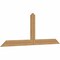 Ekena Millwork Portland Smooth Timber Gable Bracket, Western Red Cedar, 84"W x 31"H x 1 1/2"D x 5 1/2"F, 9/12 Pitch GBW084X31X0206POR00SWR - alternate 4